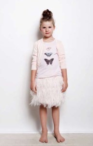 curio-feather-skirt-apricot