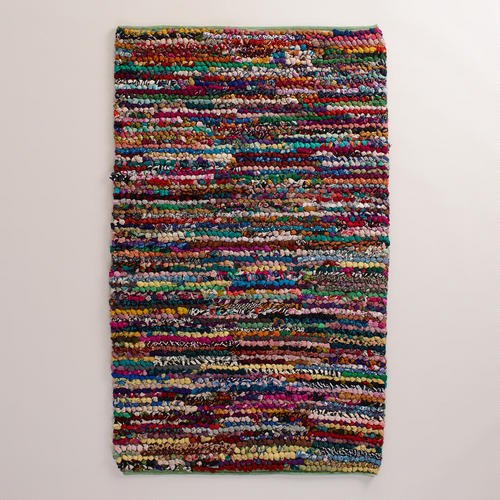 457065_3'X5' MULTICOLOR LOOP CHINDI RUG