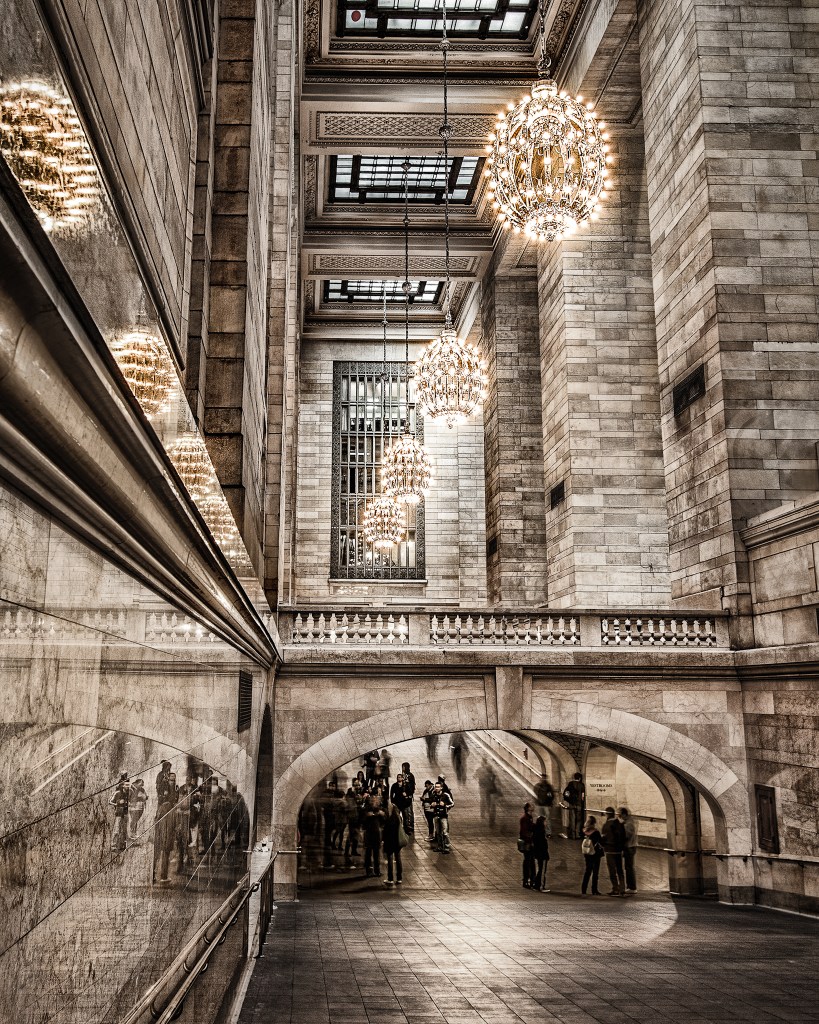 Chandeliers at Grand Central Terminal - New York City